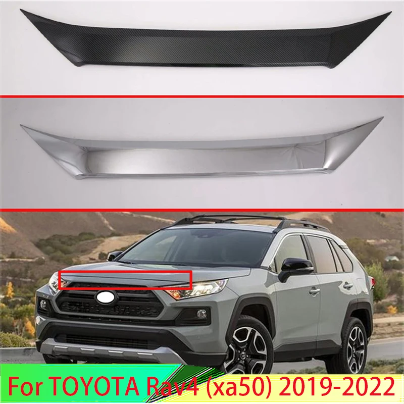 

Для TOYOTA Rav4 (XA50) 2019-2024 передний капот, решетка, бампер, сетка, накладка, молдинг, комплект для стайлинга автомобиля, наклейка