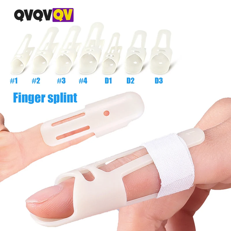 QVQVQV Finger Splints Mallet Finger Brace Plastic Finger Support, Finger Immobilizer Joint Protection , osteoarthritis