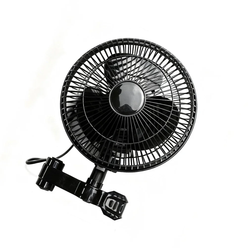 For Durable Oscillating Clip Fan for Grow Tent with Adjustable Speed and Wide Vertical and Horizontal Rotation