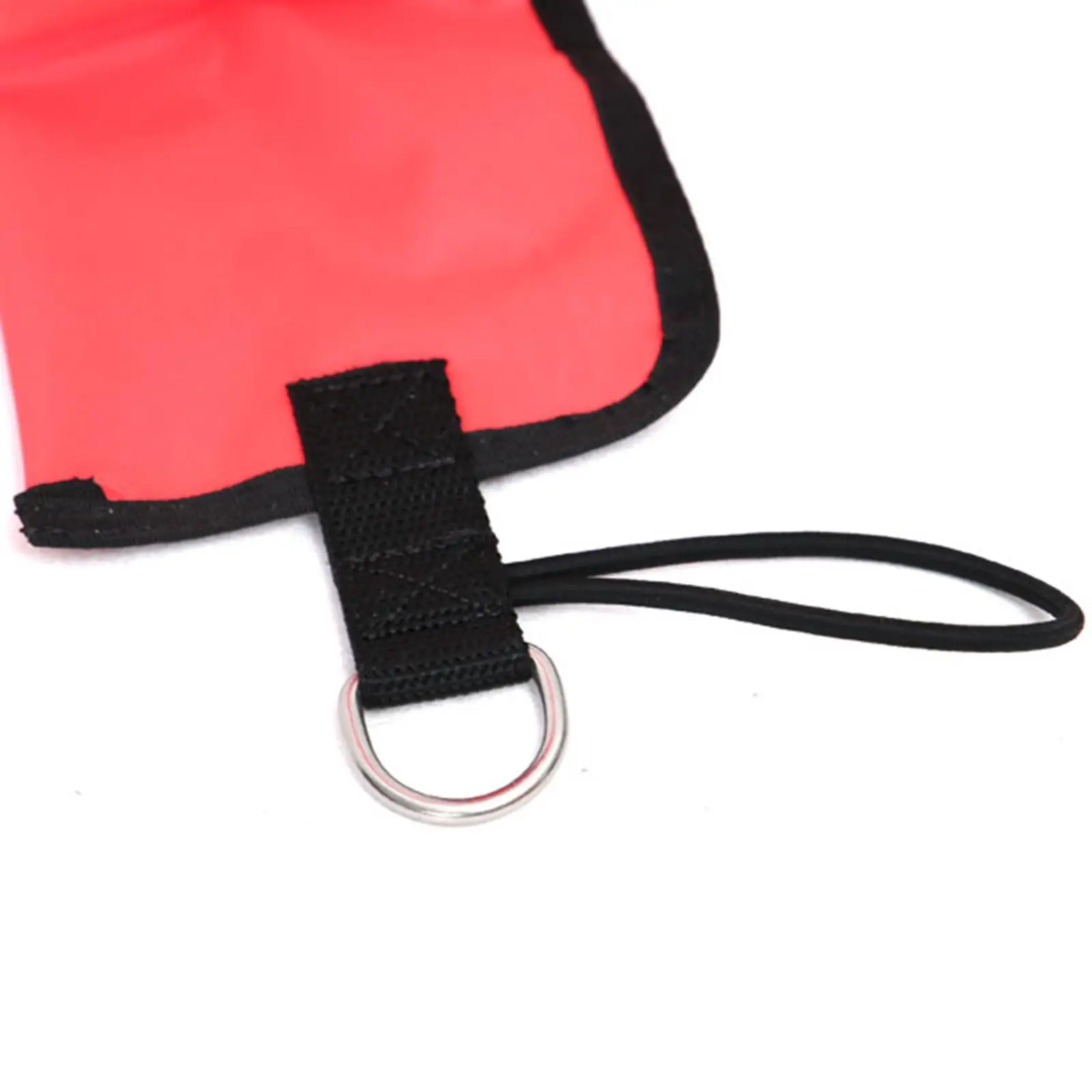 Professional Surface Marker Buoy Nylon Inflatable Scuba Signal Tube Lightweight Float with Reflective Strip for Diving and