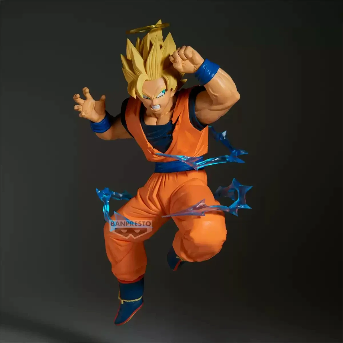 Original BANDAI BANPRESTO Dragon Ball Z Son Goku Super Saiyan PVC Anime Figures Action Figure ของเล่น