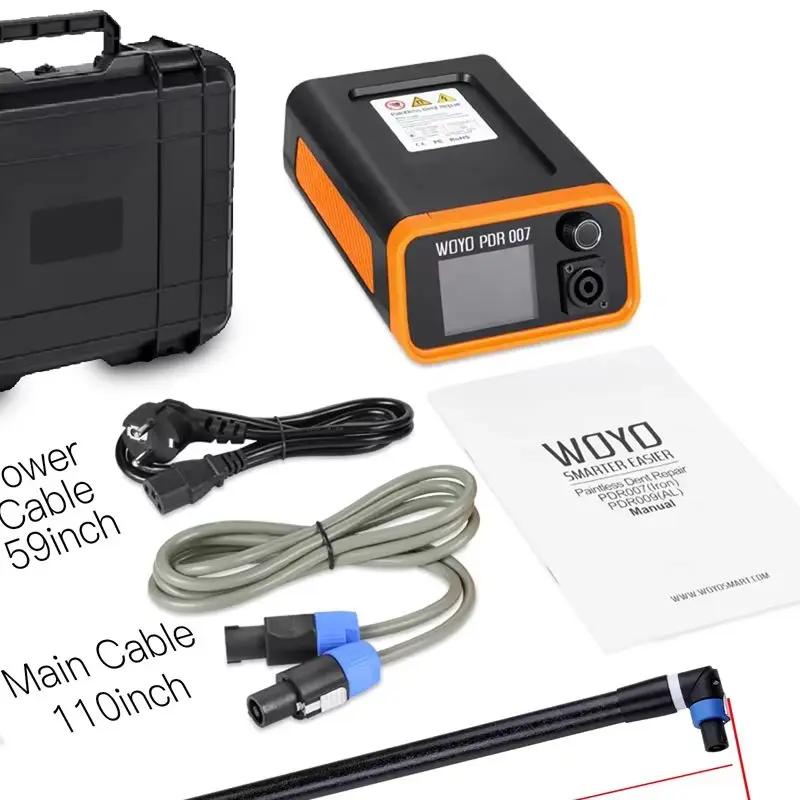 

Auto X woyo PDR007 And Rod Magnetic induction Heater Removal Kits Auto Body Repair Paintless Dent Repair Tools WOYO PDR 007+Rod