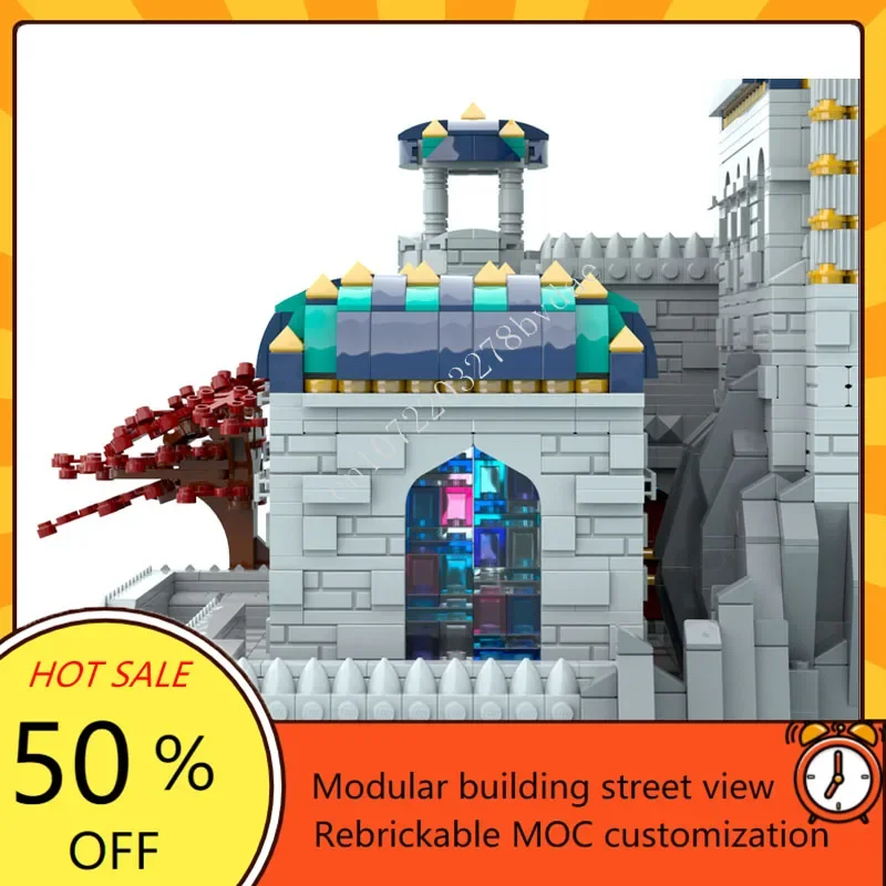 6945PCS Palazzo orientale modulare MOC Creativo vista stradale Modello Building Blocks Architettura Educazione Modello di assemblaggio Giocattoli Regalo