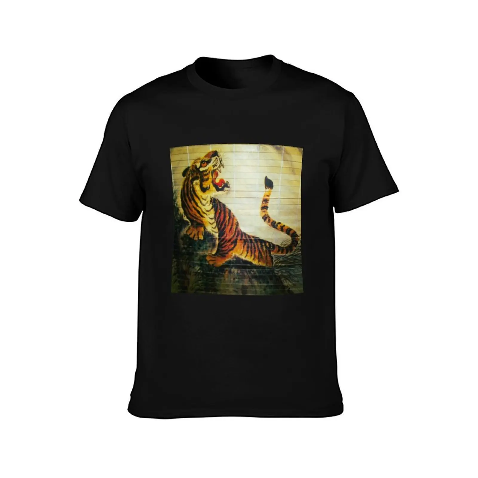 year of the tiger tiger T-Shirt t shirts for man pack cotton T-Shirt