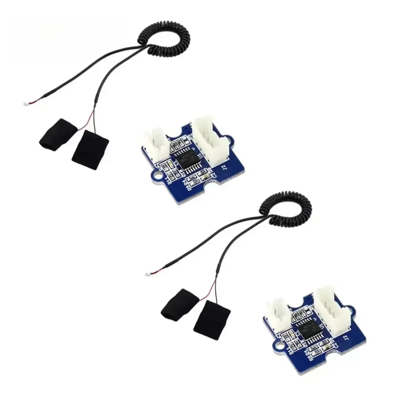 Galvanic Skin Response Sensor Kit GSR Skin Conductivity Detector With Finger Straps For DIY Emotion Projects Durable