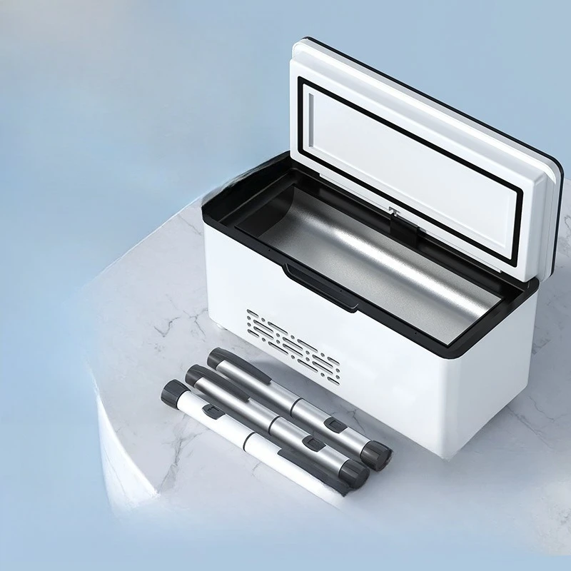

Refrigeration box portable refrigerator travel charging small refrigerator constant temperature small medicine box fresh