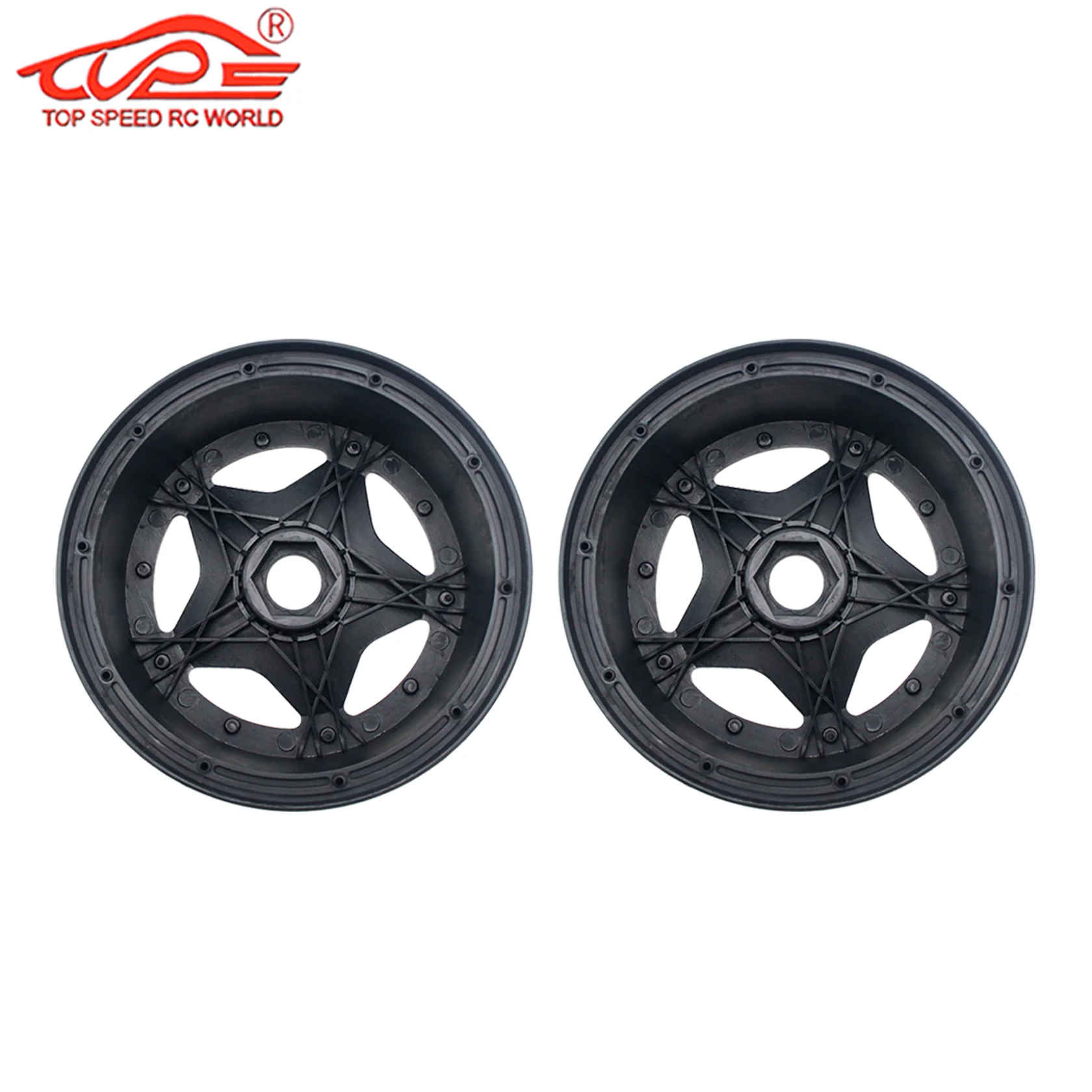 170x60/80mm Tire Front or Rear Five Star Wheel Hub for 1/5 Rc Gas Car Hpi Rofun Rovan Kingmotor Baja 5b Ss Buggy Truck Parts