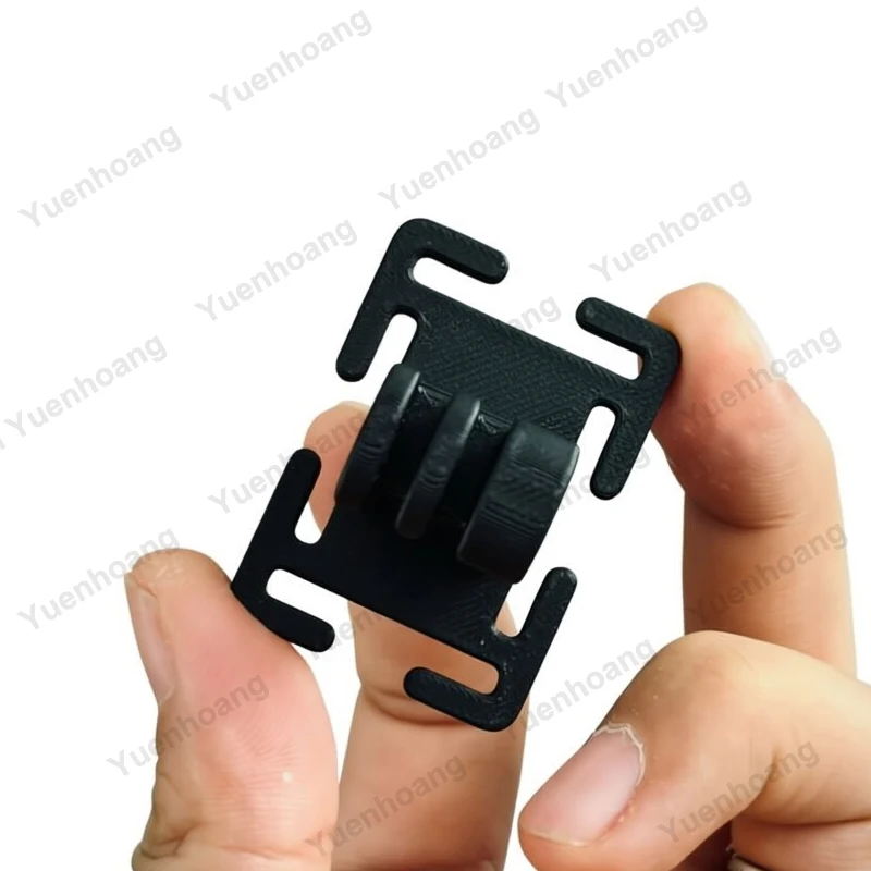 1PCS Backpack Strap Camera Mount Adapter Compatible with MOLLE System GoPro-Style Interface for Action Cameras Outdoor Vlogging