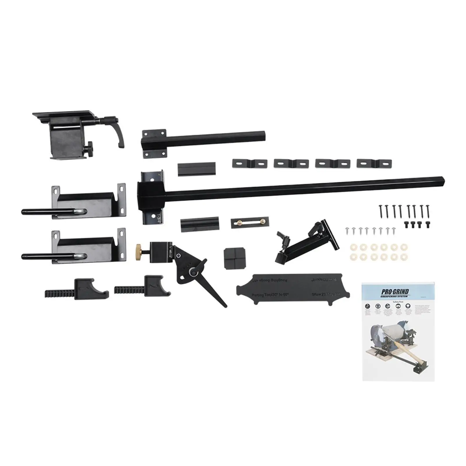 Jig Lathe Tool Sharpening Jig High Performance Metal Sharpen Lathe Turning Tools for Skews Bowl Spindle Gouges