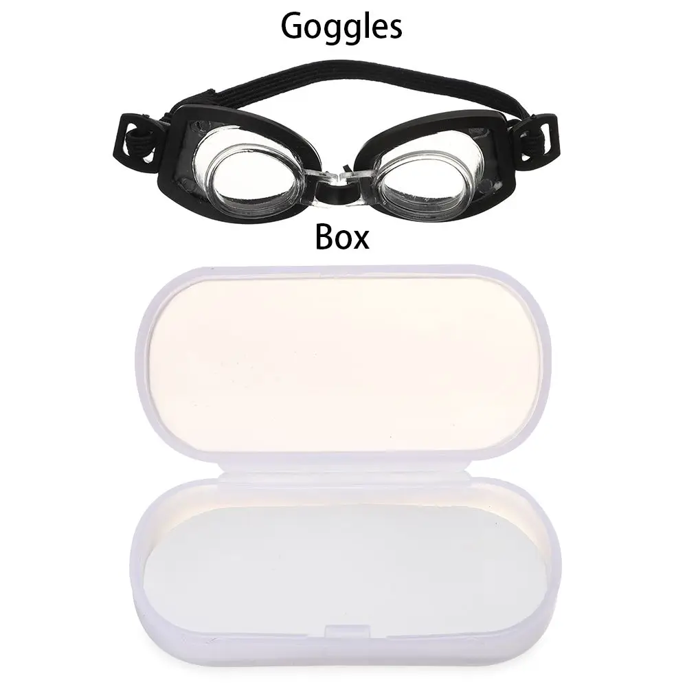 Akcesoria do domku dla lalek, czarne okulary w ramce, okulary do pływania dla lalek 1/6, zabawki, miniaturowe okulary do nurkowania