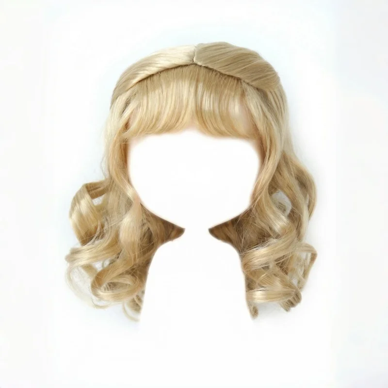 

Аксессуары для кукол AG QBaby 18 дюймов, JD710, 10-11 дюймов (26-28 см), длинные мягкие волнистые парики-полупучки из синтетического мохера для кукол Blythes.