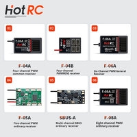 Hotrc Remote Control Full Series Receiver 4 6 8 Channels Gyroscope Light Control Version Sbus Mini