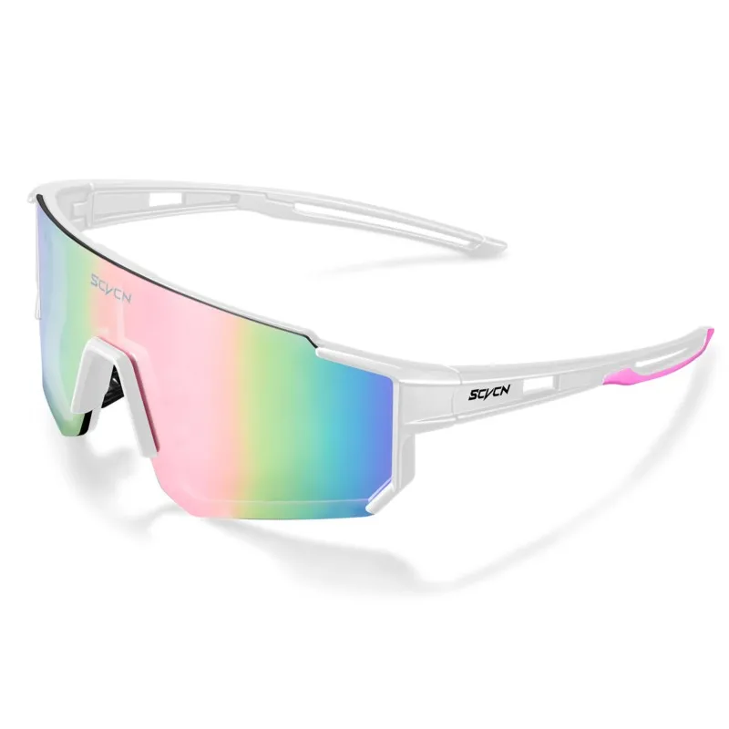 SCVCN Sports Outdoor Glasses Wind Sand Resistant Cycling Sunglasses Unisex Climb AntiBlur MatteShock Eyewear