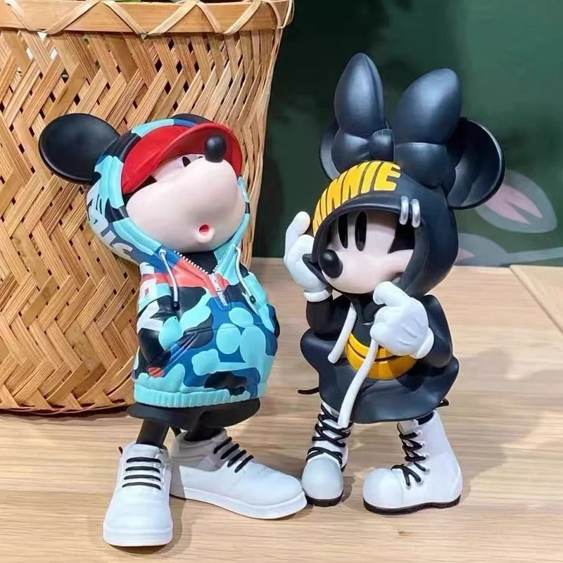 Hot Sale Disney Tidal Suit Series Sweater Mickey Minnie Creative Hand-made Ornaments Gift Toys Couples Hand-made Ornaments Gifts