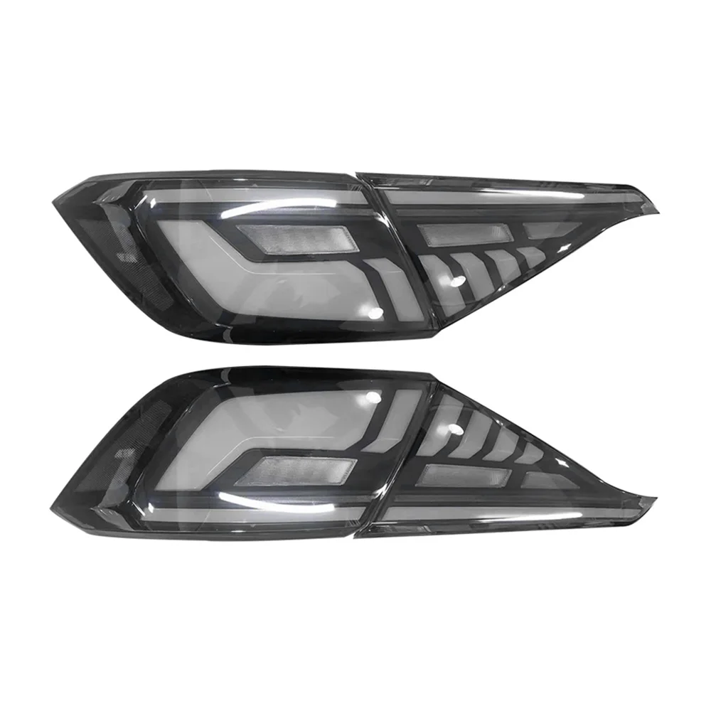 

Pair Of Car Tail Light Assembly For Honda Civic 2021 2022 2023 LED Brake Signal light Tuning Parts Car Rear Lamp System