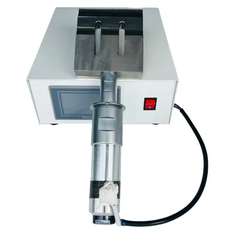 120 * 8Mm ultrasonic welding horn head 20KHz 2000W vibrator power supply, for plastic cutting, one-year warranty