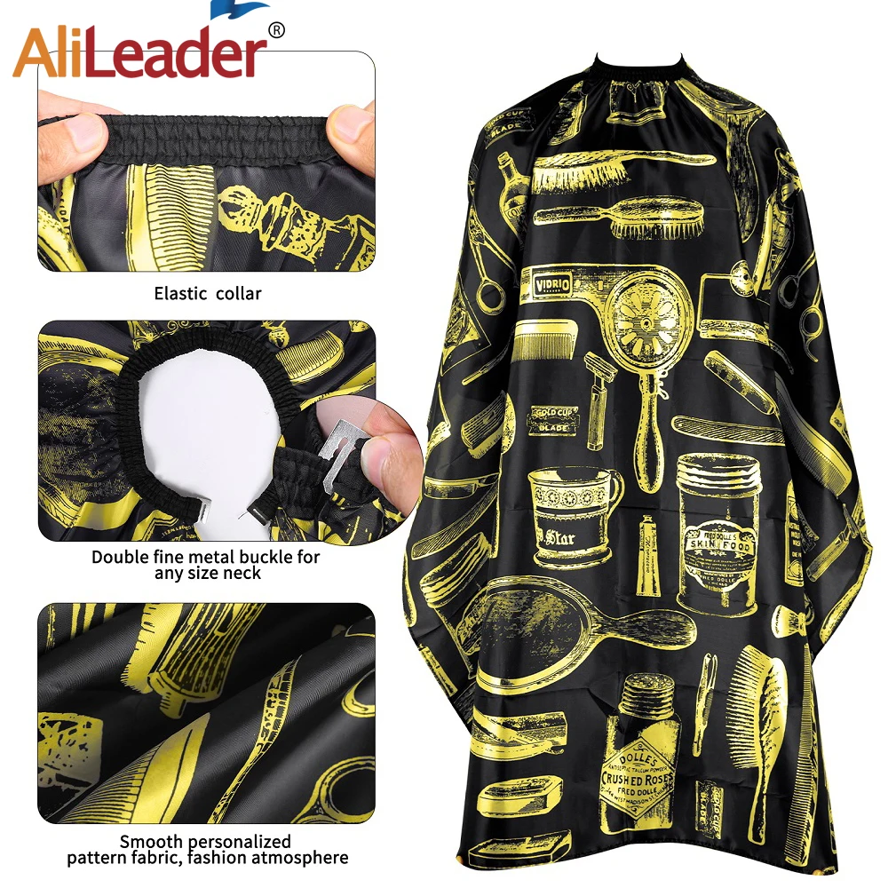 

Alileader Professional Hairstyle Cutting Cape Beauty Salon Apron For Barber Supplies Hairdresser'S Gowns Barbershop Accesories