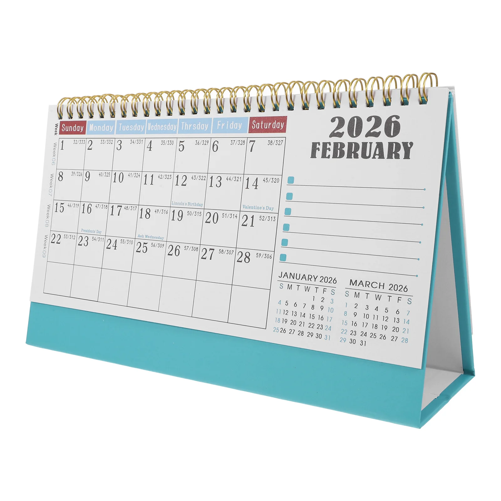 

Desk Calendar 25.12 18 Months Portable Month Calendar Decor English St Flip Portable Monthly Planner Decor School Office