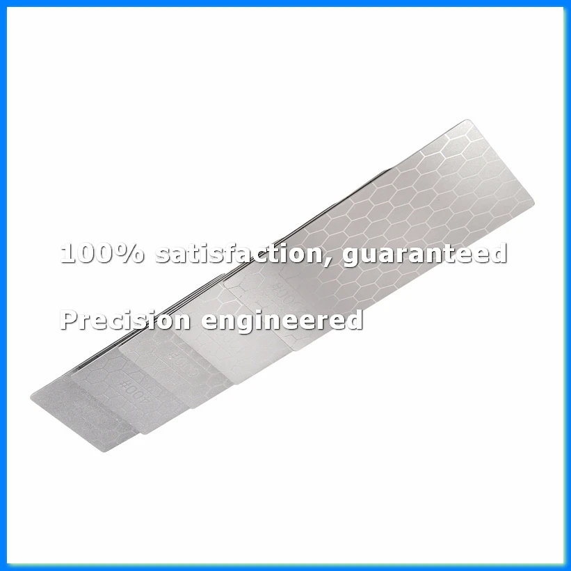 Diamond Sharpening Stones, 5PCS Diamond Sharpening Plates with Honeycomb Plate 200/400/600/1000/2000 Grit-A63M