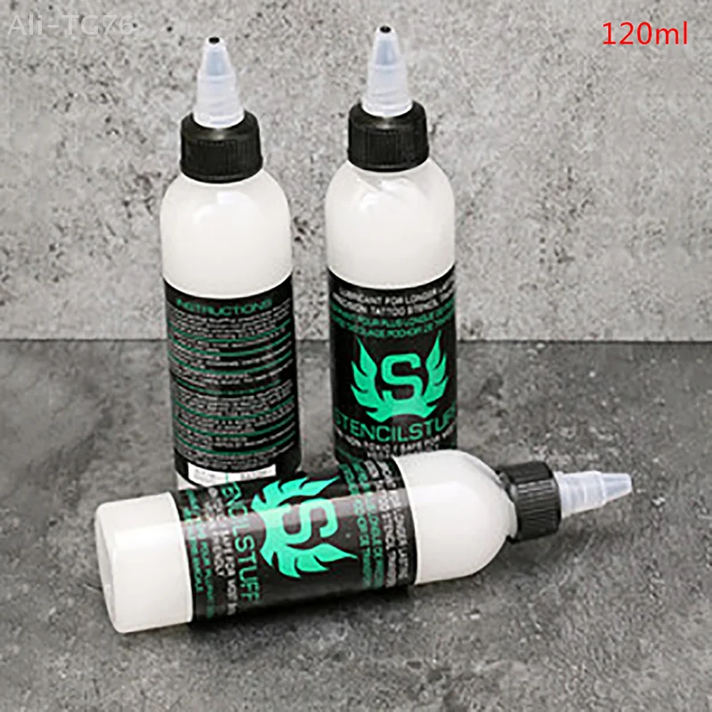

120ml Stencil Magic Gel Non-toxic Tattoo Thermal Copier Machine Application Tattoo Transfer Stuff Solution Cream Tattoo Ink Set