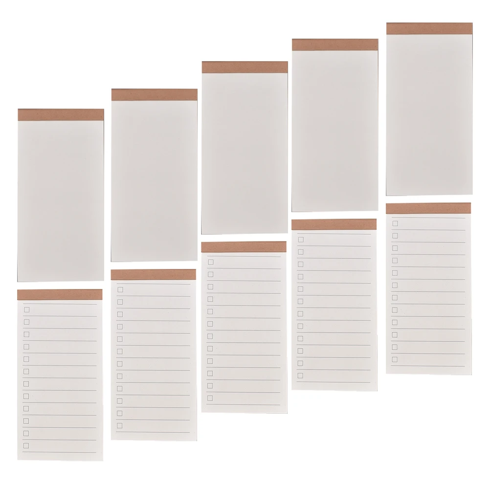 

10 Books Small Pocket Journal Notebook Schedule Memo Pads Household Planner Student