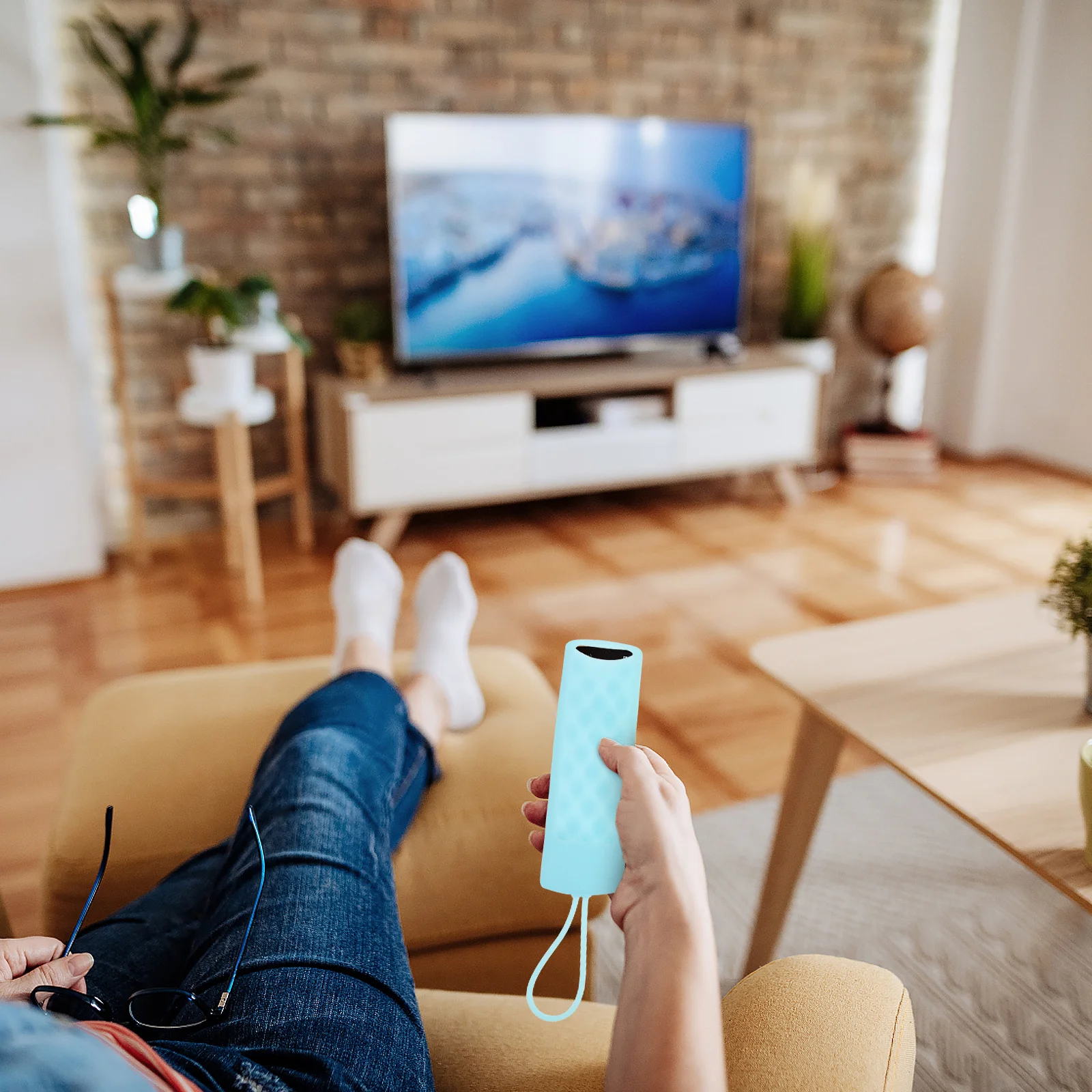 

2Pcs Remote Control Protective Silicone Cover Shockproof Soft Case Protective Shell for Fire Stick Controller