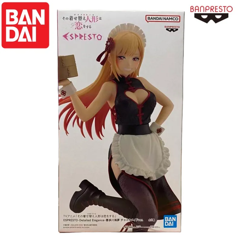 반다이 재고 있음 오리지널 반프레스토 키타가와 마린 인형 새 상품 박스 포장 액션 피규어 애니메이션 주변기기 캐릭터 가라지