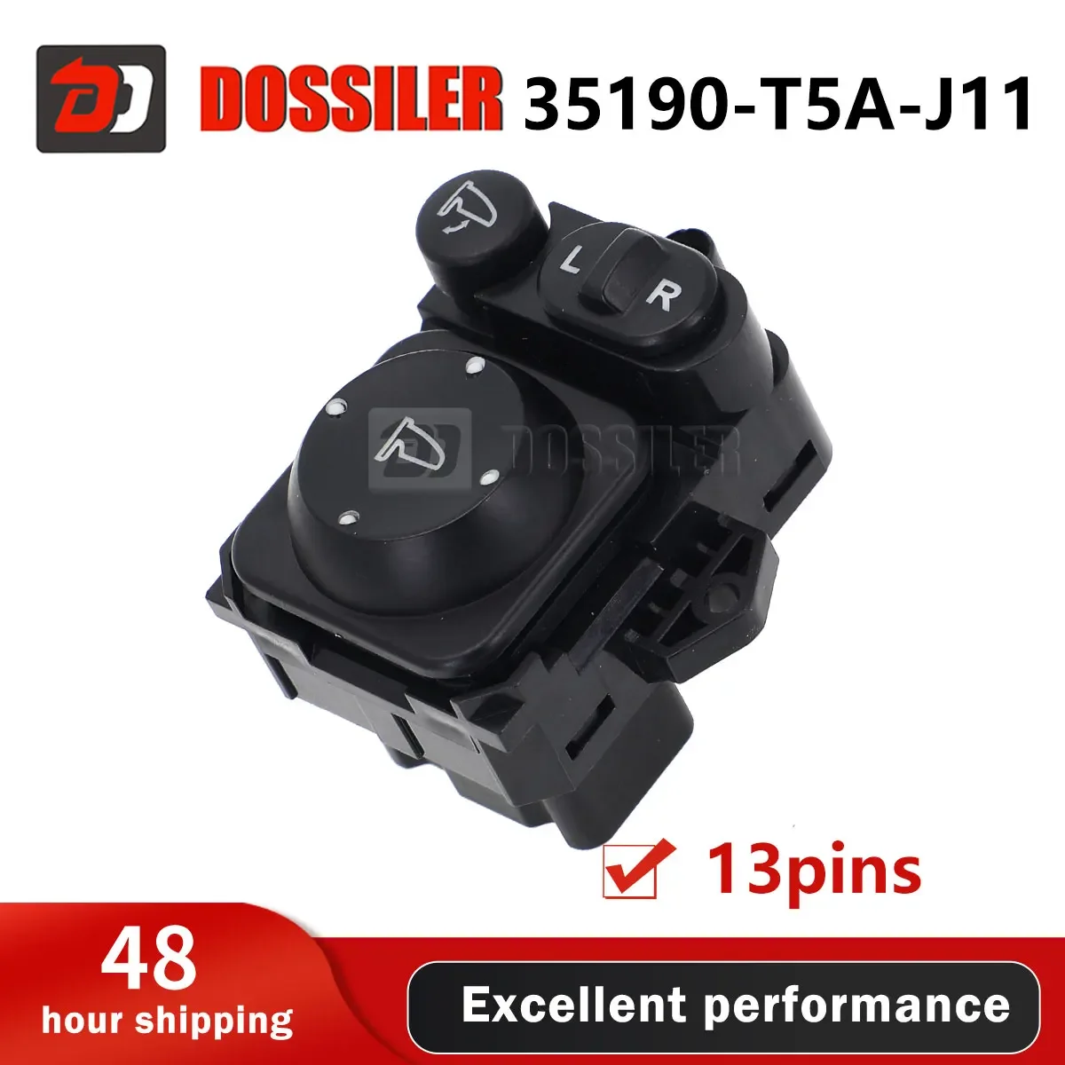 35190-T5A-J11 Dossiler Power Mirror Remote Control Switch For HONDA CRV 2013-2017 ACCORD 2014-2018 ELYSION ODYSSEY 2015-2017