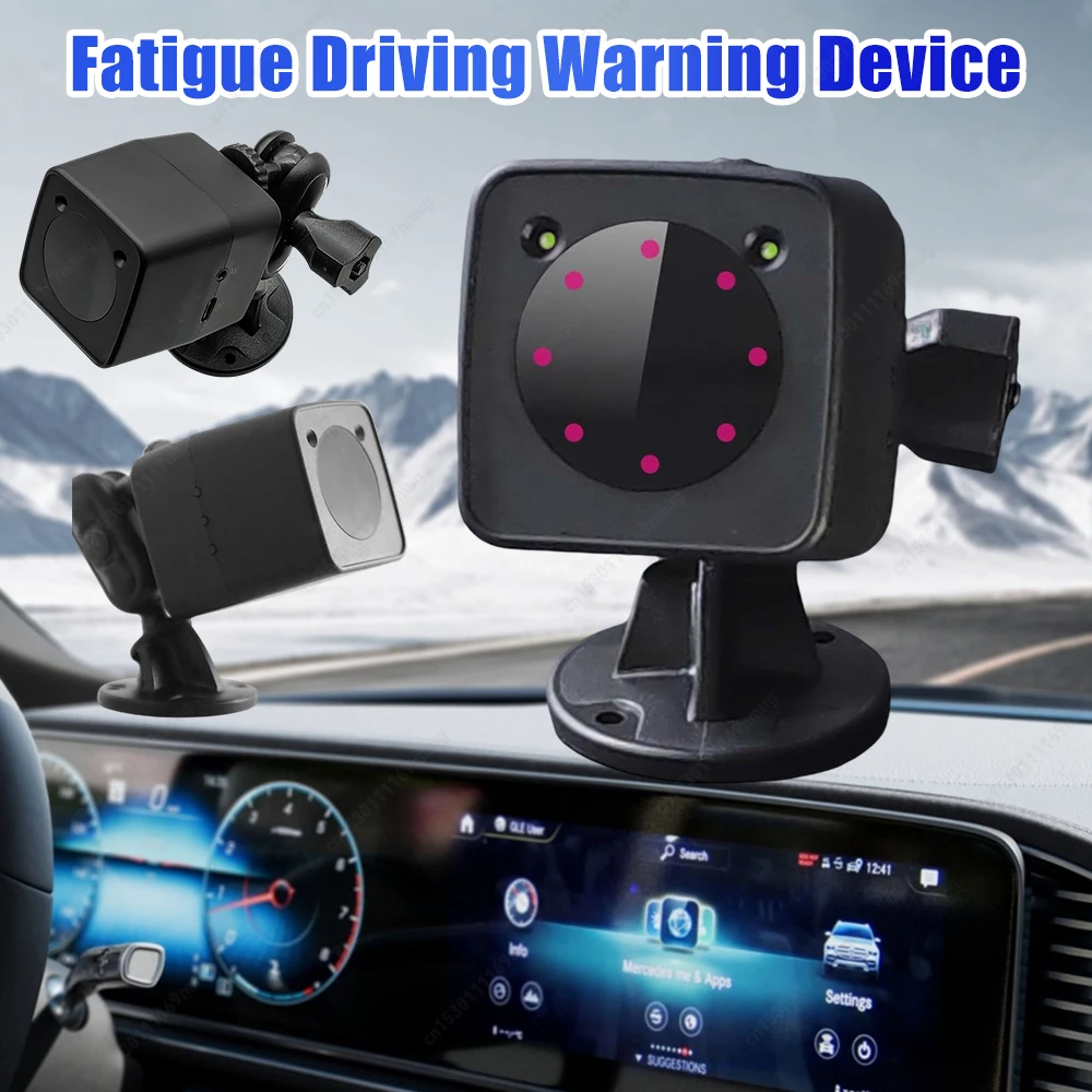 

Система мониторинга усталости водителя с ИИ, распознаванием лиц и сигнализацией против сонливости для безопасного вождения автомобилей и грузовиков