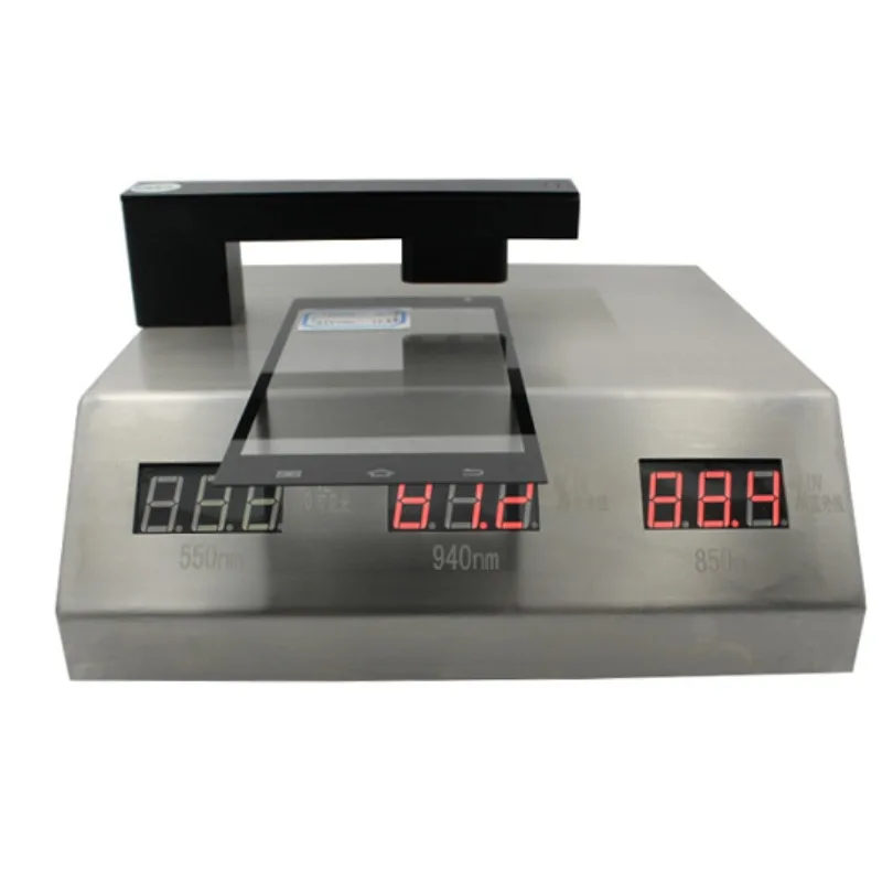 

SDR852 Тестер пропускания синего света Тестер ультрафиолетового пропускания