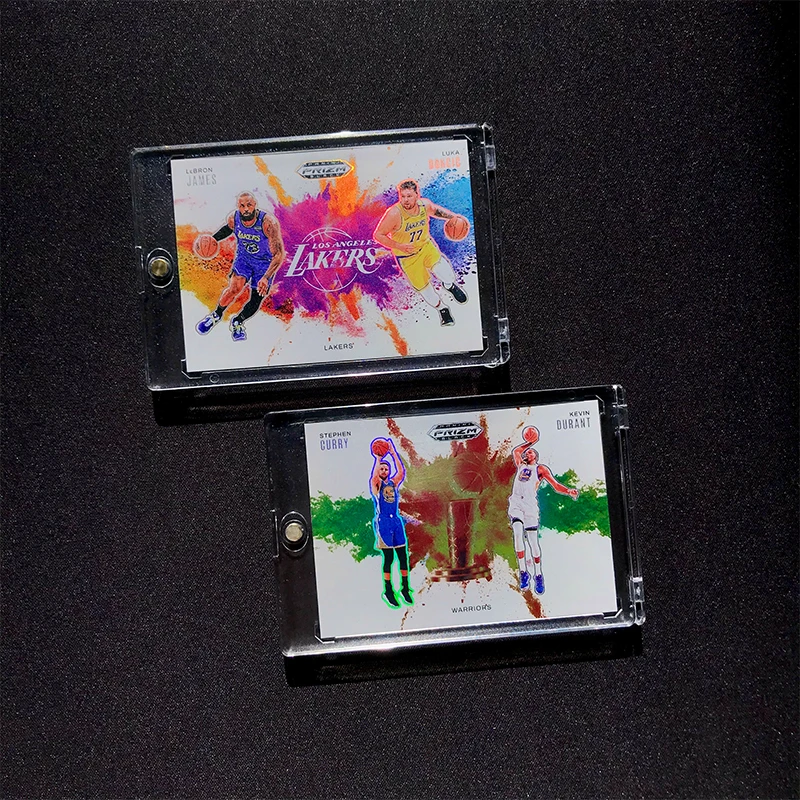 2025 PANINI Prizm Diy Championship Tarjeta Réplica Hecha a Mano de Doble Jugador Tekak Curry Durant Doncic James para Coleccionar y Regalar