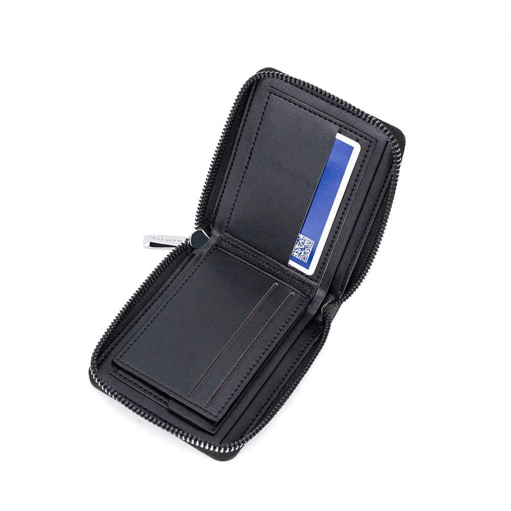 Men's wallet made of genuine leather wallet Short Hasp carteira masculina Purse 2024 luxury male billetera hombre erlek czdan