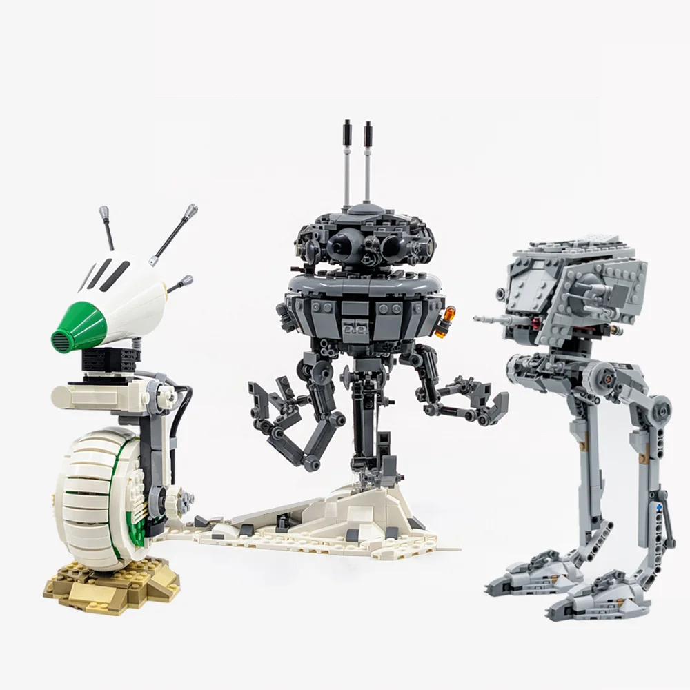 Galaxy-Attack Robots-Walkers IMPERIAL VIPER PROBE DROID Detector modelo, bloques de construcción, juego de juguetes para niños, regalo