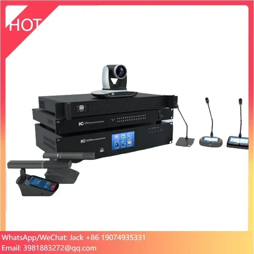 ITC Wired Wireless Digital Conference System Microphone Interpretation Voting Audio Video Conference System For Meeting Room