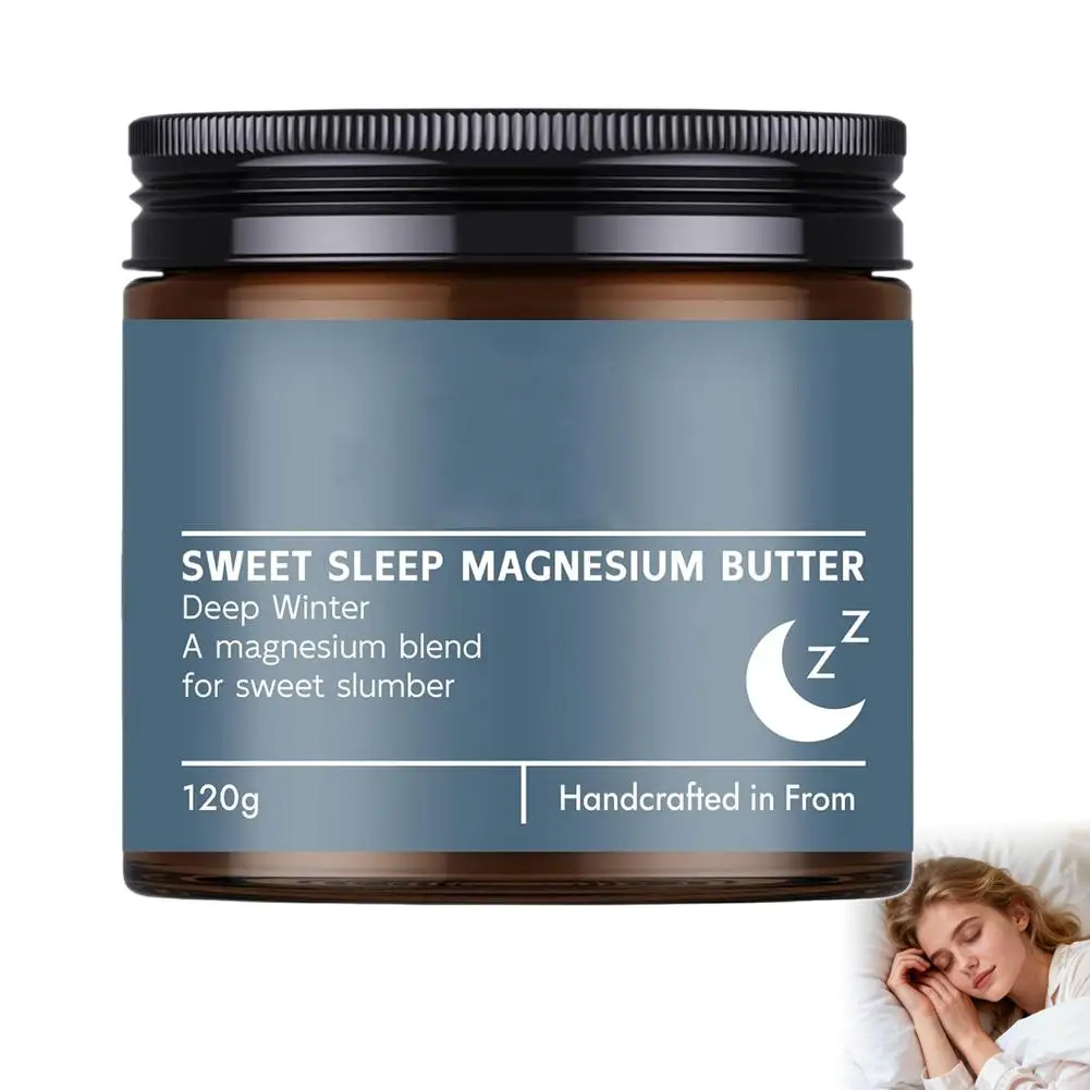 

Sweet Sleep Magnesium Butter Cream 120g | Shea & Cocoa Butter | Deep Hydration for 12H | Gentle Sleep Support for All Skin Types