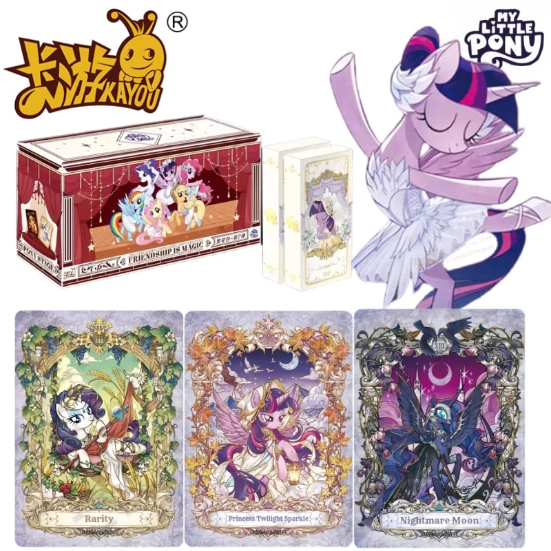 

KAYOU подлинная новая сумка My Little Pony Friendship Eternal Star Bag 2, ритм-луна AR, позолоченное украшение или коллекционная карта, подарок