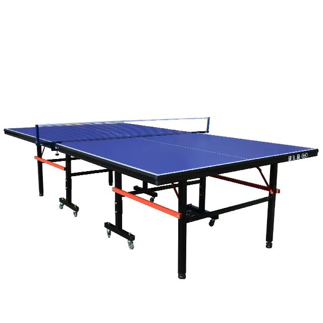 

High Quality Competition HDF Pingpong Table with wheels Standard Size 25mm Indoor Table Tennis Tables