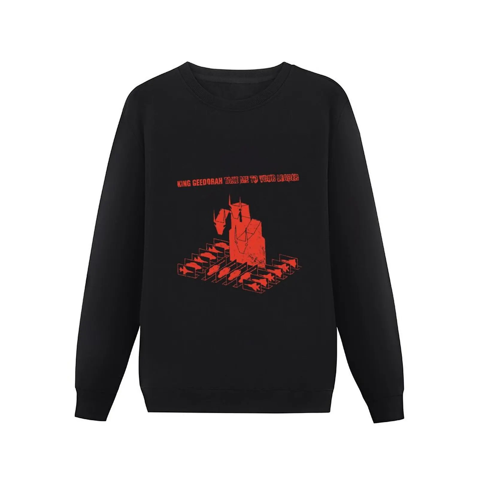 king geedorah take me to your leader (red) Pullover Hoodie hooded shirt new in hoodies & sweat-shirt