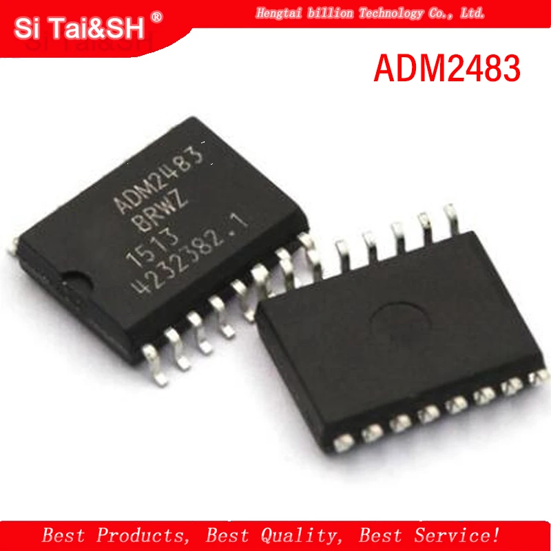 5PCS ADM2483 ADM2483BRWZ  RS-485/RS-422