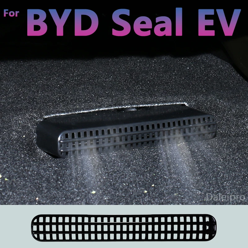 For BYD Seal EV Car Rear Air Conditioning Vents Protection Cover Under Seat Air Outlet Anti-blocking Insect Netting Accessories