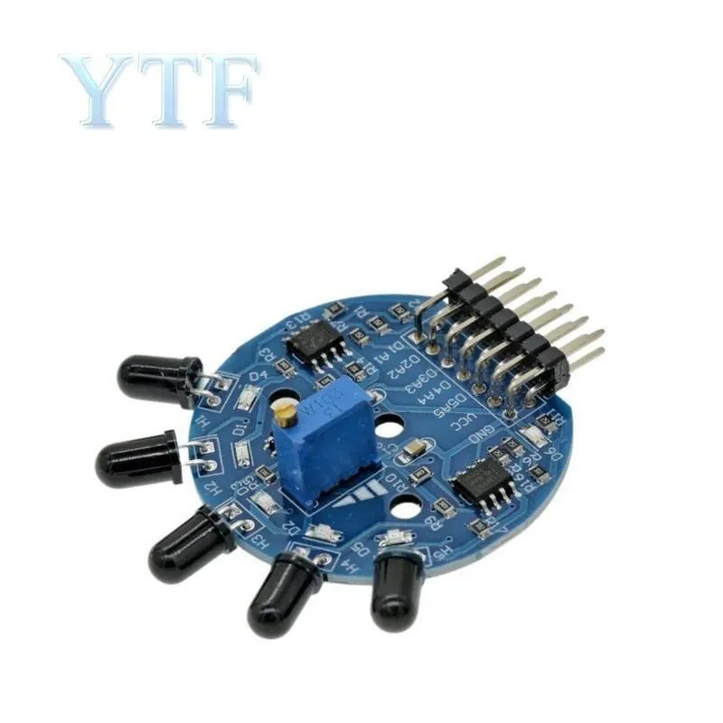 El Módulo de sensor de llama Rd emite robots de extinción de incendios duales analógicos a digitales