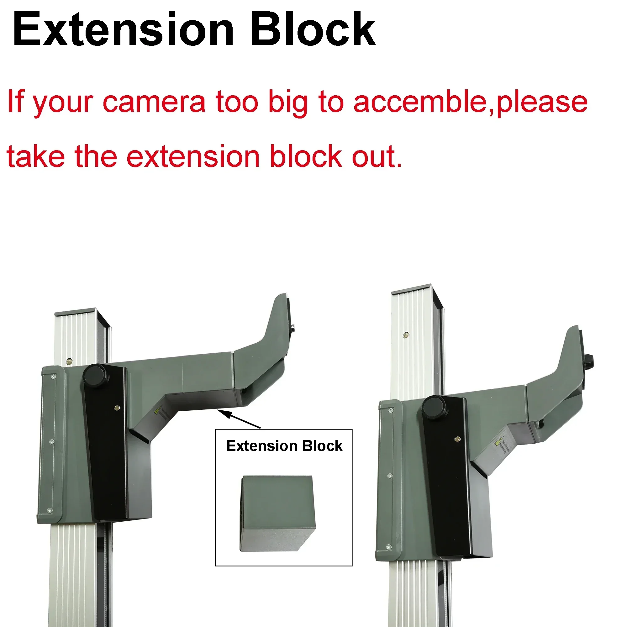 Desktop Copy Stand QH‑L1070, Dual Lamp Mount Camera Reproduction Stand for Archive Digitization Small Object Studio Shooting