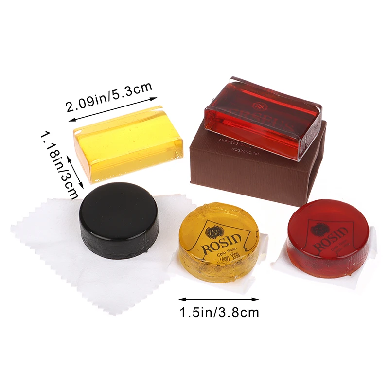 NEW Professional Transparent 3 Colors Rosin Resin For Violin, Viola, Cello,Erhu Bowed String Instruments Repair Accessories - view 6