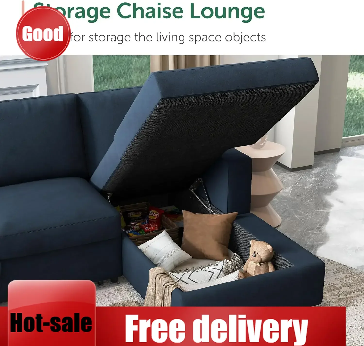 Sectional Sleeper S…