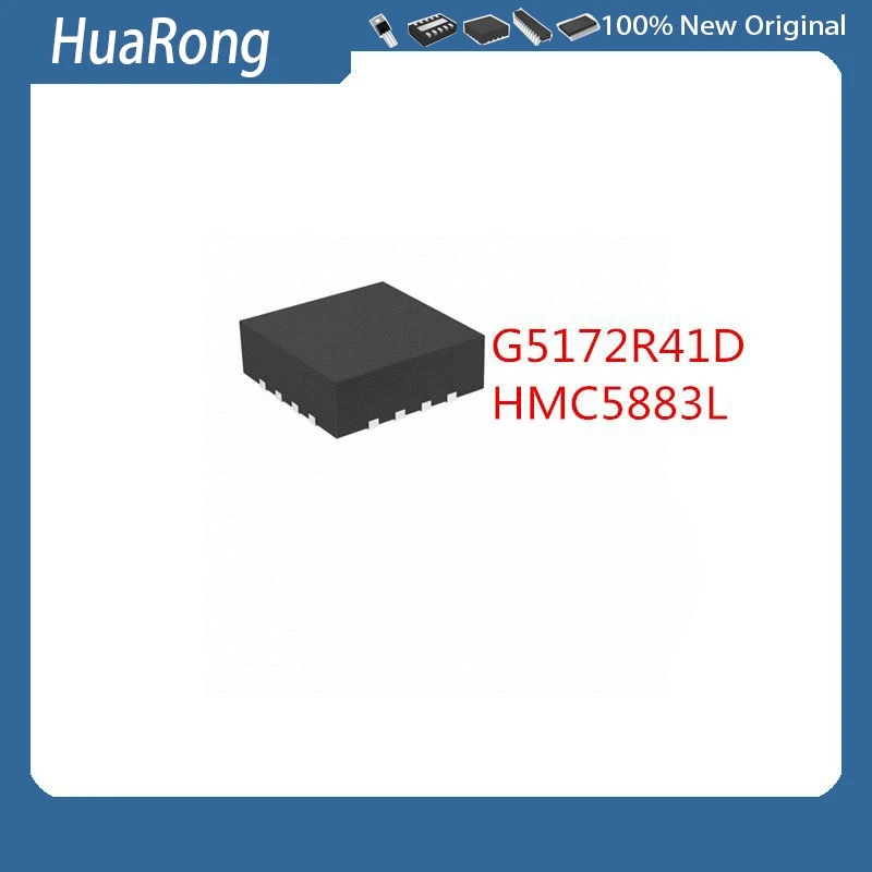 10PCS/LOT    G5172R41D   G5172   5172    HMC5883L  HMC5883   L883    QFN-16