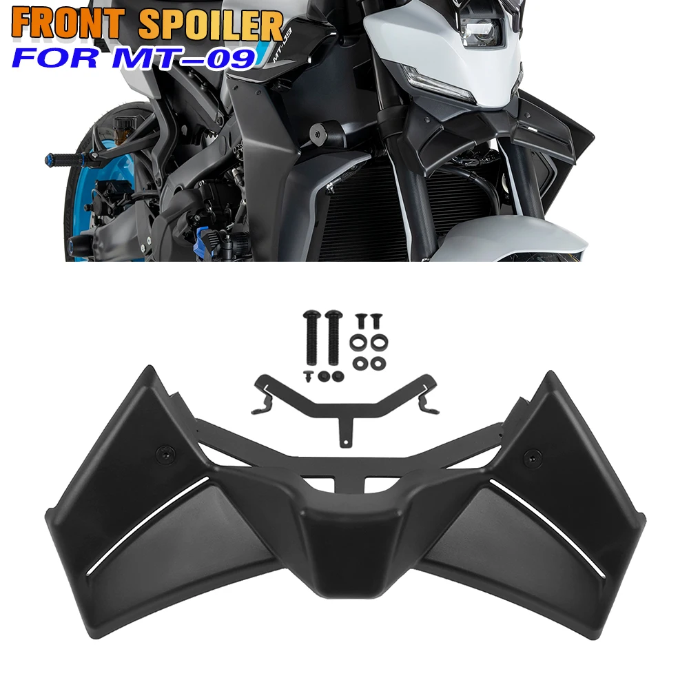 

For YAMAHA MT-09 SP MT 09 MT09 2024 2025 Motorcycle Sport Downforce Spoiler Naked Front Spoilers Aerodynamic Wing Deflector