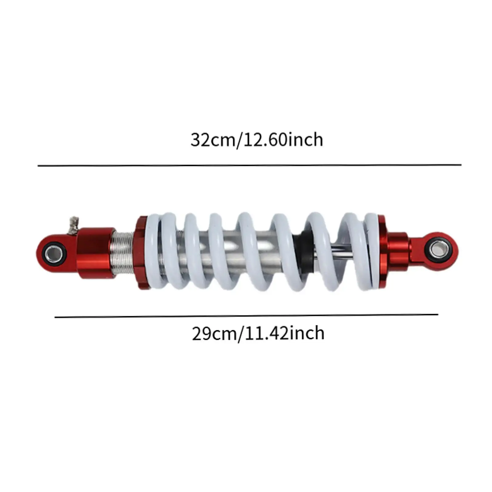 290mm Rear Shock Absorber Aluminum for Motorbike All-terrain Vehicle