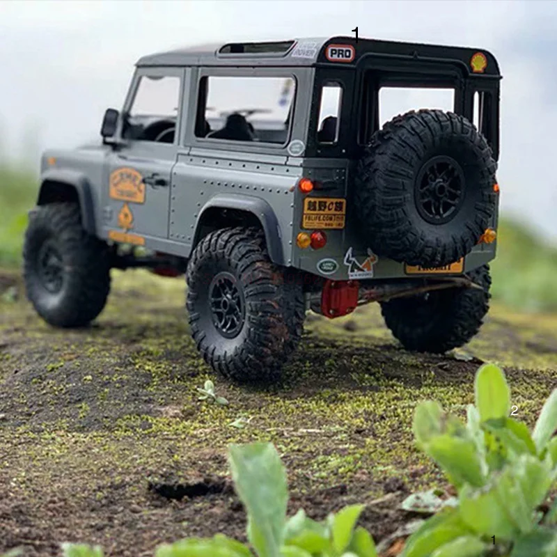 1:12 skala 2.4G 4WD MN99S Model RTR wersja WPL RC samochód i MN99S urządzenia do przechowywania zdalnie sterowana ciężarówka D90 Defender