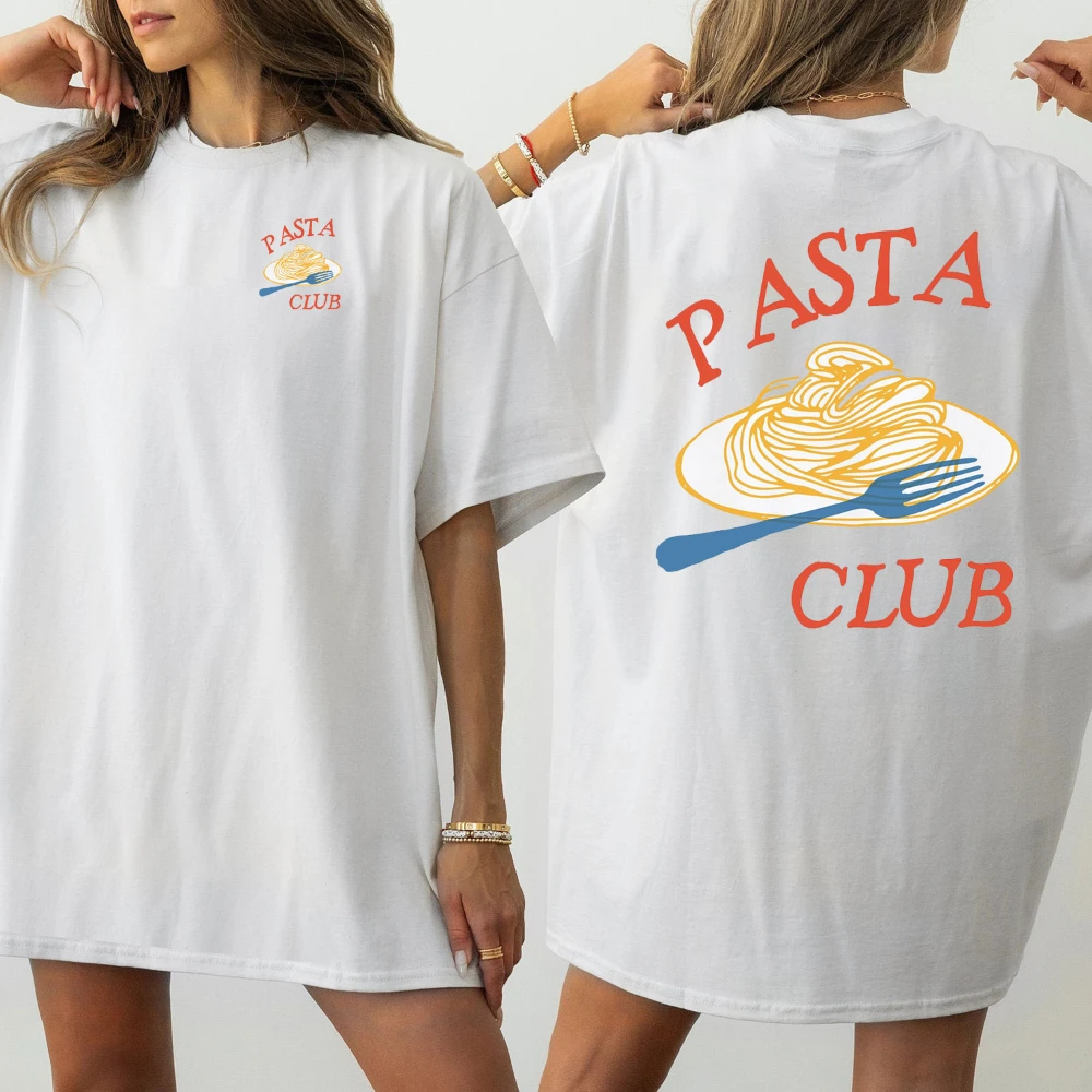 Pasta Makes the chef run fasta - T-shirt Unisex Heavy Cotton Tee gift