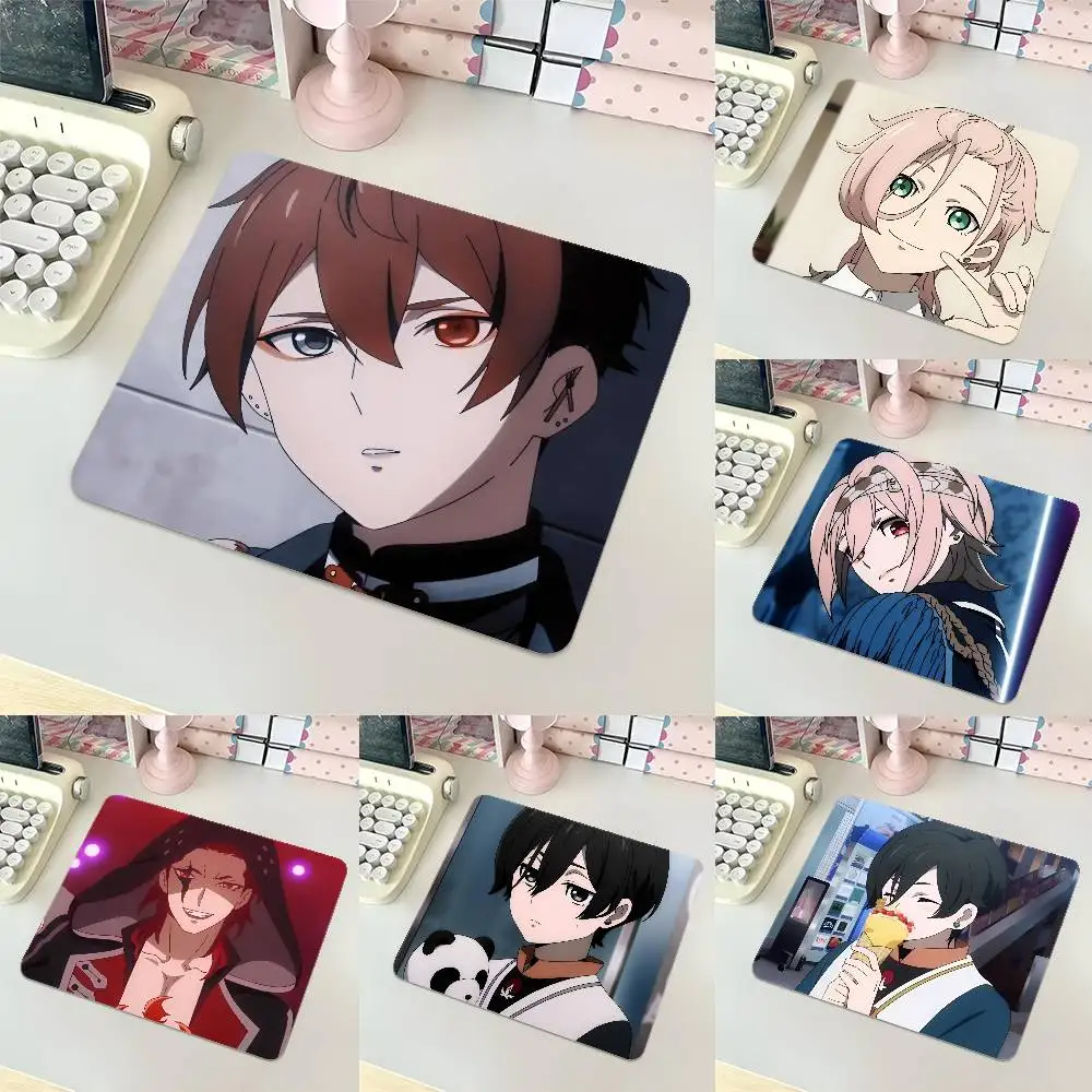 Anime Visual Prison Mousepad Small LockEdge Mouse Pad For Gamers Computer Desk Pad Rectangular Anti-slip Rubber